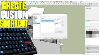 How To Create Custom Shortcuts In Sketchup 2021 | Sketchup Tips And Tricks In Urdu