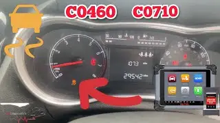 Autel Vauxhall Traction Light C0460 Steering Wheel Angle Sensor / C0710 Steering Position Signal