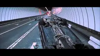 FAST & FURIOUS 6 [2013] Scene: Tunnel Chase/Shaw Escapes.