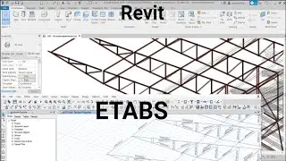 Convert ETABS to Revit and Rhino including animated visualisations