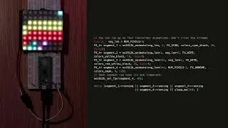 RP2040 WS2812B Animation - display effects on WS2812B LED strips and matrices with Raspberry Pi Pico