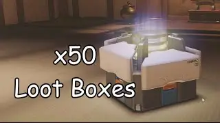 Overwatch - 50 Loot Box Opening! Legendary!