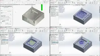 #1 SOLIDWORKS 2020 CAM/CAD | CNC FREZE #CAM #CAD