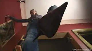 Pantyhose and Boot Giantess