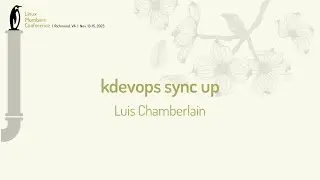 kdevops sync up - Luis Chamberlain