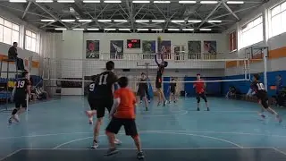 38 школа против НИШа 1-й сет | Товарищеский матч