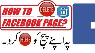 How to Delete Facebook page|Delete Facebook page|