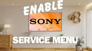 Enable Secret Service Menu Sony Android TV