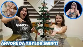 FIZ UMA ÁRVORE DE NATAL DA TAYLOR SWIFT!!