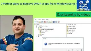 2 Perfect Ways to Remove DHCP scope  from Windows Server
