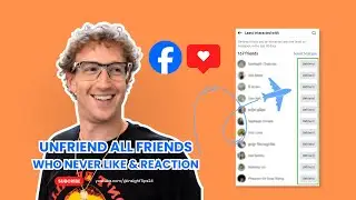 How to Unfriend Who Least Interacted with... on Facebook