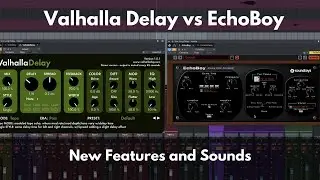 Valhalla Delay vs EchoBoy | Comparison of Features and Sounds
