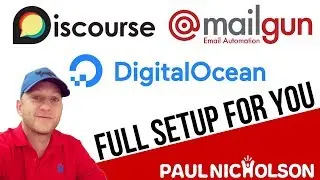 Discourse Full Setup Done For You - Mailgun, DigitalOcean