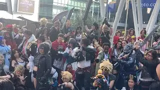 Anime Expo 2024 Final Fantasy Cosplay Gathering