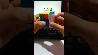 9 seconds Rubik's cube challenge #shorts