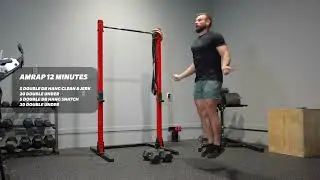 12 Minute Dumbbell Workout | AMRAP 12 | CrossFit Workout