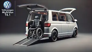 Необычный VW Multivan T6.1 2023 для необычного ребенка. Обзор интерьера