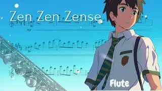 Kimi no Na wa [Your Name]  –  Zen Zen Zense (Flute)