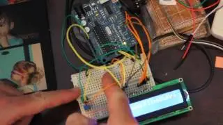 Arduino LCD Display Wire Hook Up Backlight LCD 1602 Module