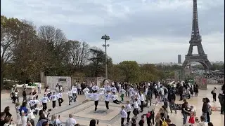 ЗЛК РБ АНСАМБЛЬ НАРОДНОГО ТАНЦА «ЧАБАРОК» В ПАРИЖЕ 🔥🔥🔥