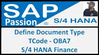 Define document type | OBA7 tcode is used to create a document type in SAP | SAP S4 HANA Finance