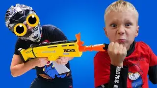 ЧТО случилось с СЕРЕЖЕЙ, Кто Это ТАКОЙ? ВЕСЕЛАЯ история с БОБом Челлендж family kids