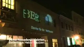 Demo Fassadenprojektion