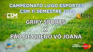 GRIPY SPORTS X PÃO DE QUEIJO VÓ JOANA