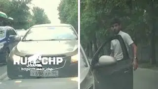 Пилот проучил нарушителя на встречке. Real video