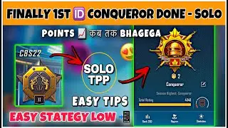 DAY🇮🇳07: FINALLY 1st ID CONQUEROR DONE. POINTS 📈 Kab Tak BHAGEGA. SEASON END POINT & DAILY 🎯- SOLO