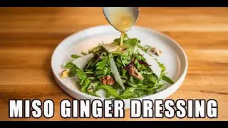 Miso Ginger Salad Dressing Recipe (Miso Paste Recipe)