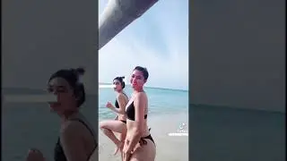 PANTAI BALI GOYANG SEKSI TIKTOK POPULER