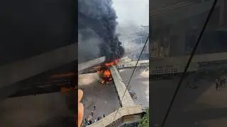 কোটা আন্দোলন ২০২৪ MIRROR 10 #mirpur #fire #viral #bangladesh