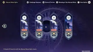 I Tried To Speedrun Spiral Abyss Floor 8 to 12 Full Star | No Edit