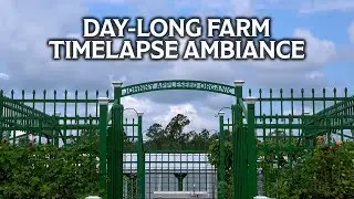 Full Day on the Farm (Timelapse) | Farm Ambiance | Johnny Appleseed Organic Village