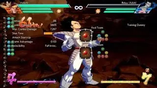 DRAGON BALL FighterZ Base Vegeta loops