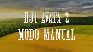 Primeiro voo com DJI Avata 2 no modo manual!