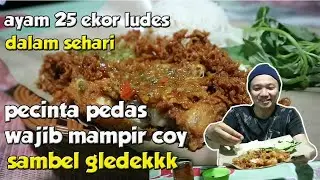 SUPER PEDAS!!! BERANI???😂 PECEL LELE CAK KOPRAL #KULINER