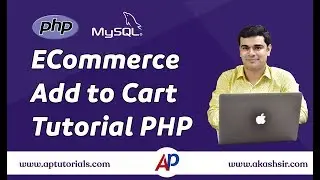 ECommerce Add to Cart Tutorial in PHP