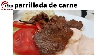 Parrillada  peruana 2021🟥⬜🟥🍖🔥reparación rapido y fácil EN CASA