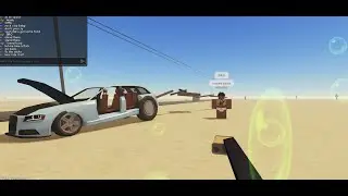 Robbing Dan in Dusty Trip with a SUV