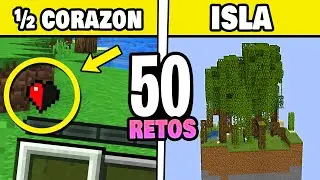 50 RETOS IMPOSIBLES de HACER en MINECRAFT - Vandel