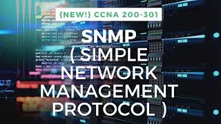 SNMP (Simple Network Management Protocol) - GNS3 Lab || {New!} CCNA 200-301 [ENGLISH]
