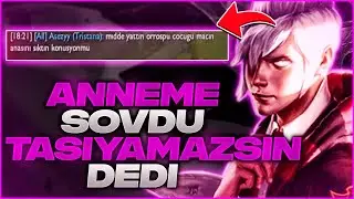 ANNEME SÖVDÜ, TAŞIYAMAZSIN DEDİ :)