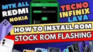 Stock ROM Flashing: Redmi Infinix Tecno Firmware Install (Urdu/Hindi Guide with Free Tool) 