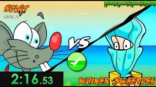 Beating World Record Speedrun by only farting | Gross out