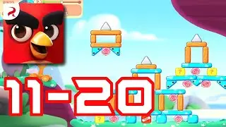 Angry Birds Journey Levels 11-20 Full Walkthrough Gameplay Tutorial Playthrough Part 2 (iOS/Android)