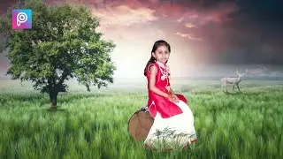 PicsArt Tutorial | How to change background Image | Manipulation Photo | PicsArt Editing