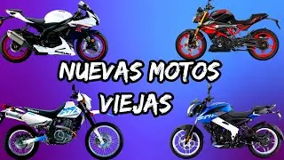 7 MOTOS QUE TIENEN EL MISMO DISEÑO HACE UNA DECADA
