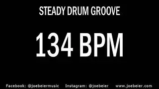 134 BPM - Rock Drum Beat - Backing Track - Practice Tool